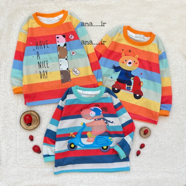 تک بلوز رنگارنگ