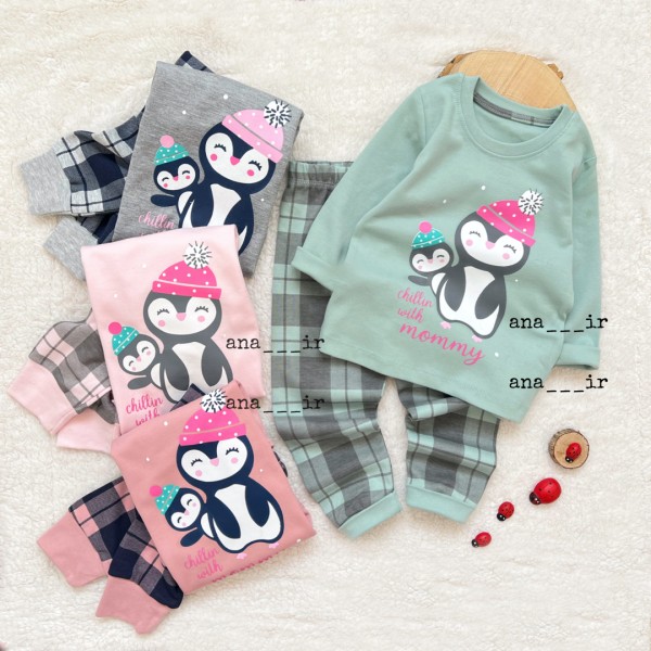 بلوز شلوار دوپنگوئن