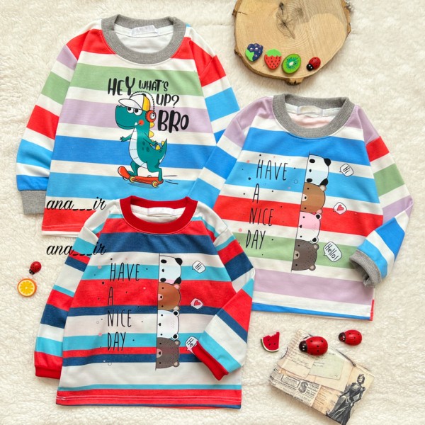 تک بلوز رنگارنگ