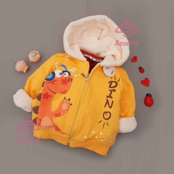 سویشرت دایناسور زرد