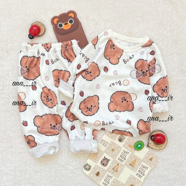 بلوز شلوار تدی بادکنکی