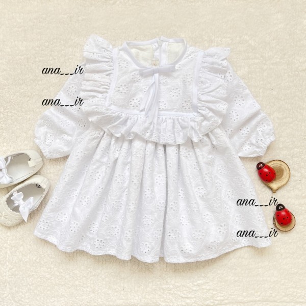 پیراهن مجلسی سفید