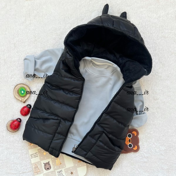 پافرکلاهدار مشکی