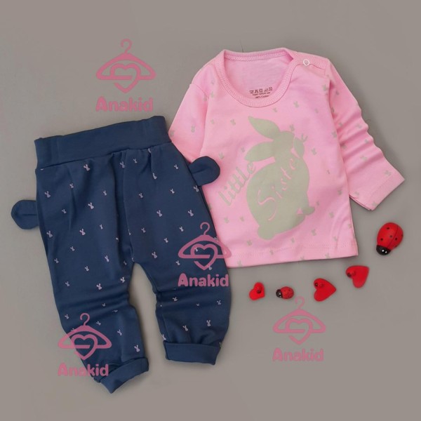 دوتیکه خرگوش صورتی