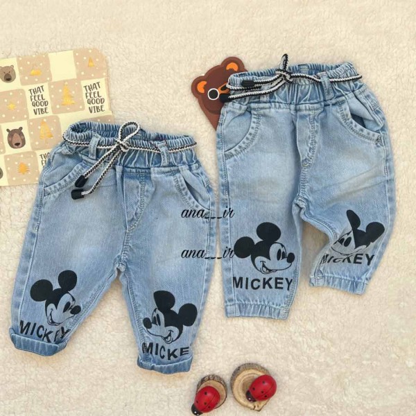 شلوار جین میکی