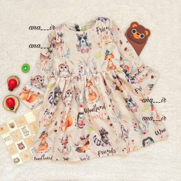 پیراهن مخمل کبریتی آهو