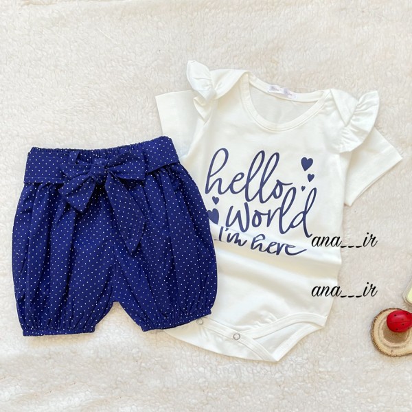 دوتیکه شورت خالخالی