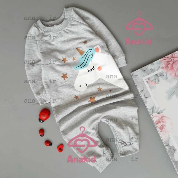 سرهمی تکشاخ طوسی