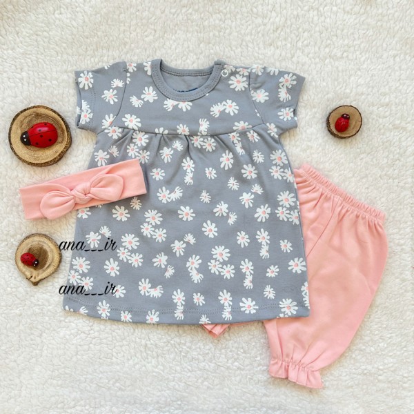 سه تیکه بابونه طوسی