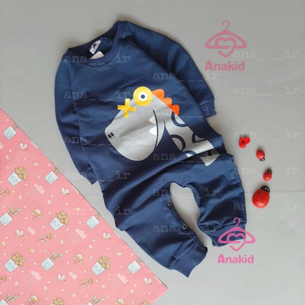 سرهمی دایناسور سرمه ای