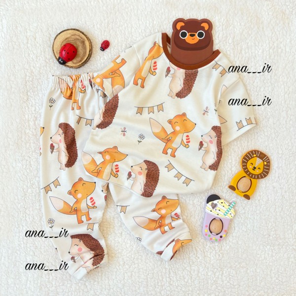 بلوز شلوار جوجه تیغی