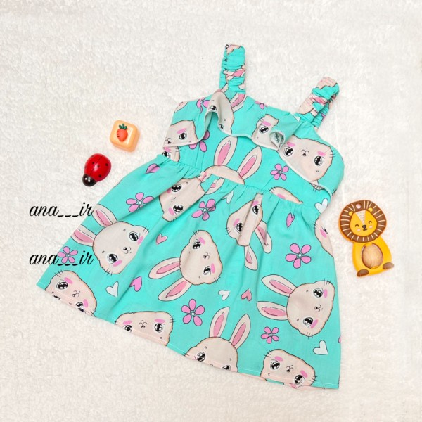 پیراهن گوگولی خرگوش سبزابی