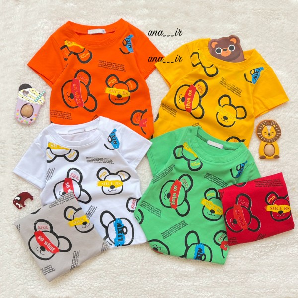 تیشرت خرس لاتین