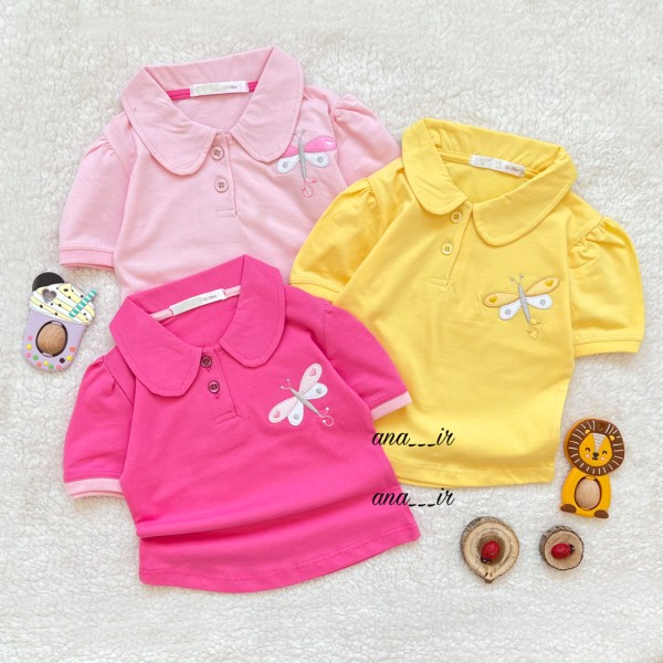 بلوز یقه ب سنجاقکی