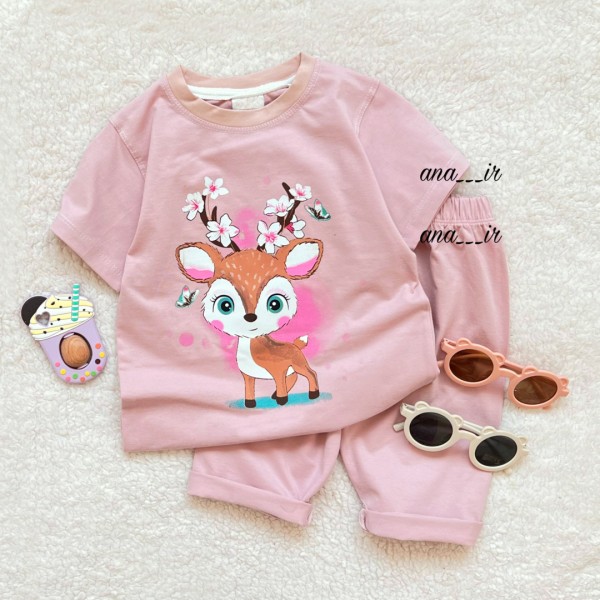 تیشرت شلوارک آهو