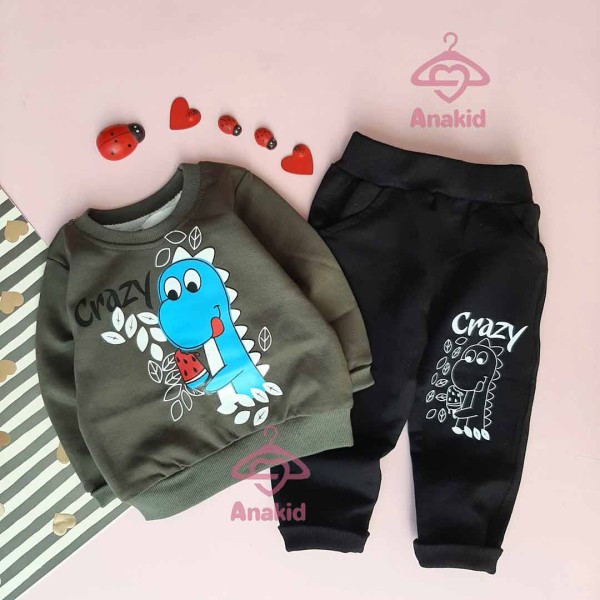 بلوز شلوار دایناسور بستنی