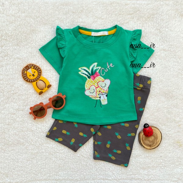 تیشرت شلوارک آناناس
