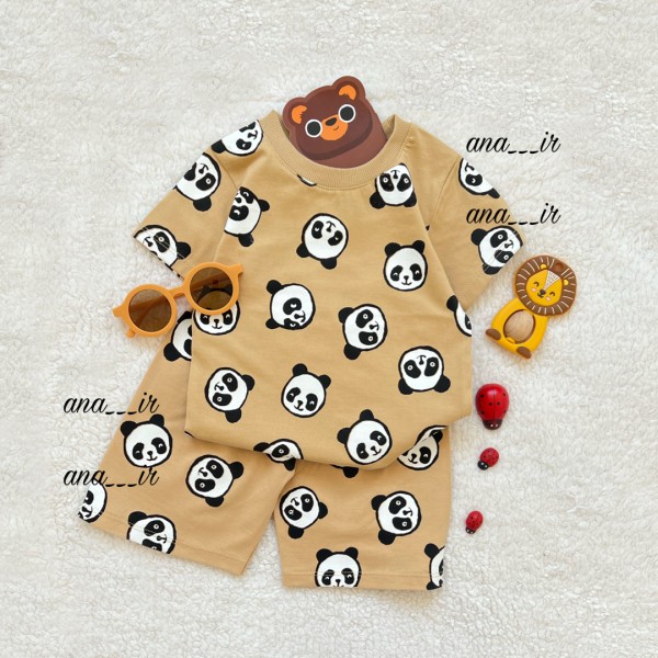 تیشرت شلوارک پاندا