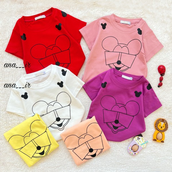 تک تیشرت مینی عینکی