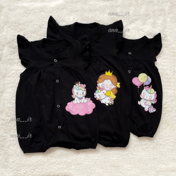 رامپر مشکی عروسکی