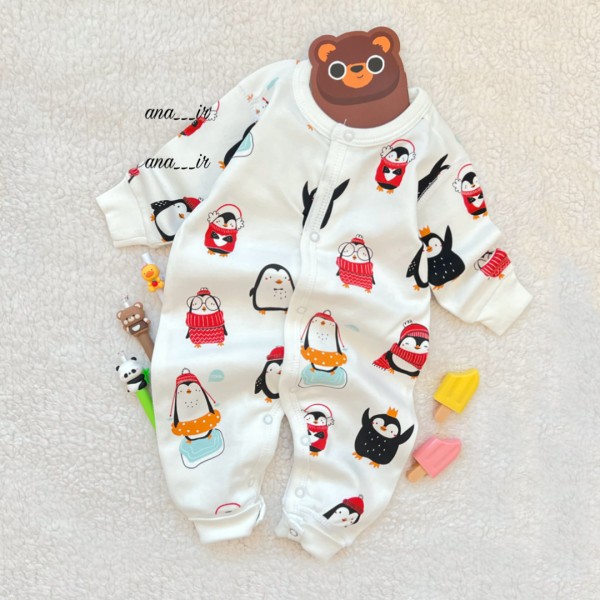 سرهمی پنگوئن سفید