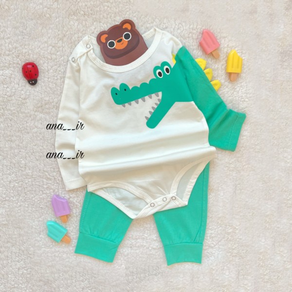 بادی شلوار تمساح