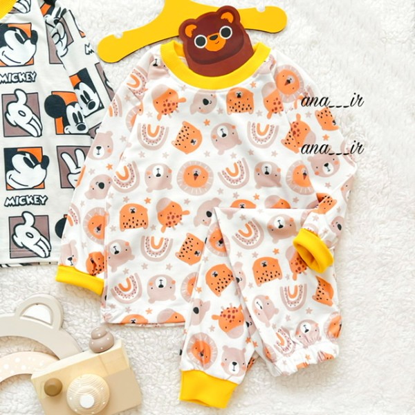 ست راحتی خرس و رنگین کمان