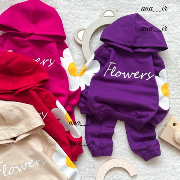 هودی شلوار فلاور۲