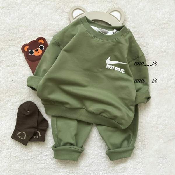 دورس شلوار نایک زیتونی