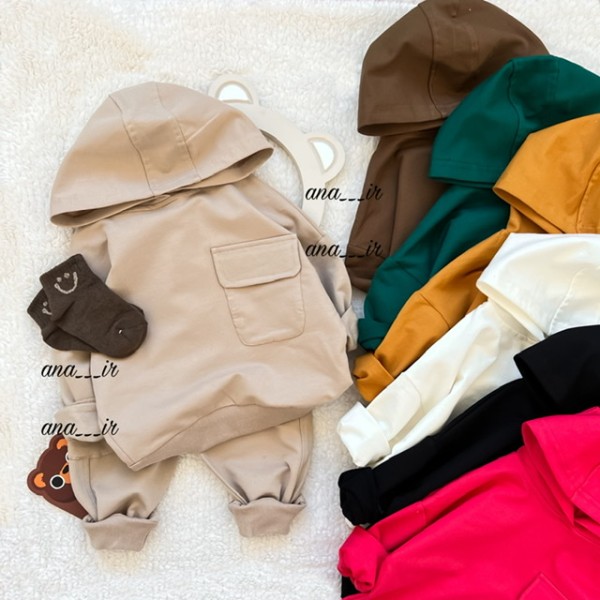 هودی شلوار تک جیب