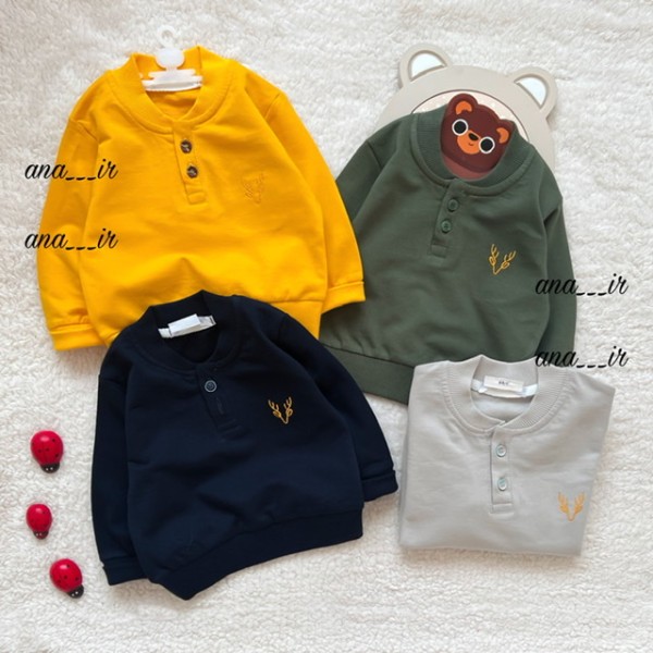 تک بلوز دکمه ای