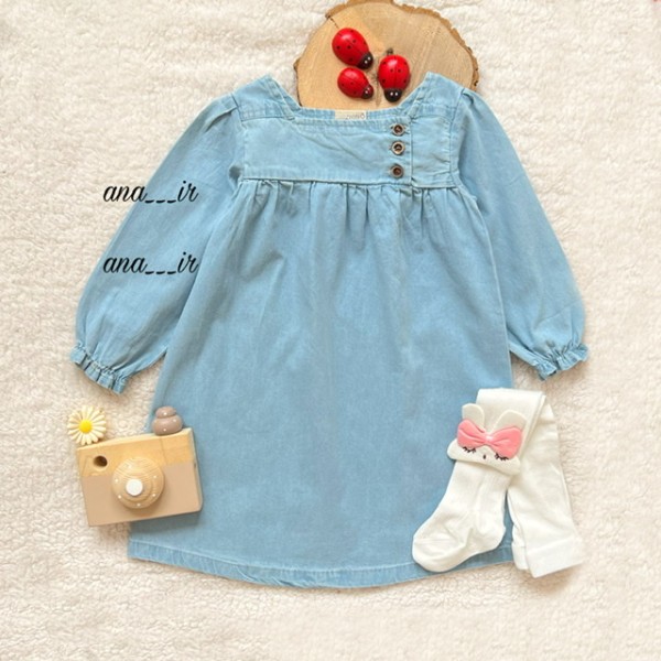 پیراهن جین روشن