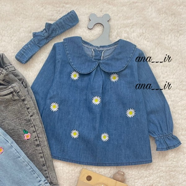 شومیز جین بابونه