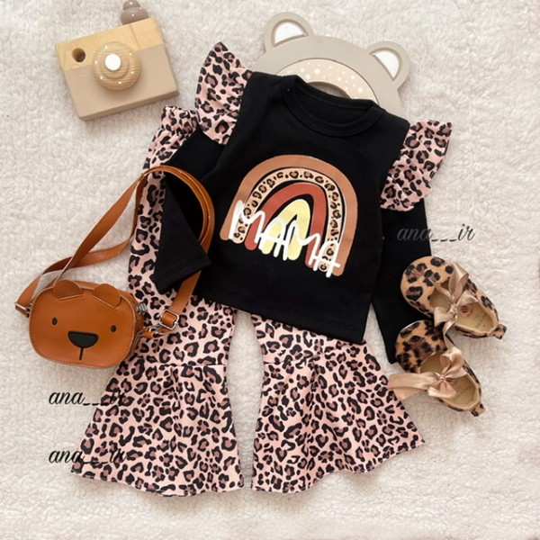 ست زیبای پلنگی