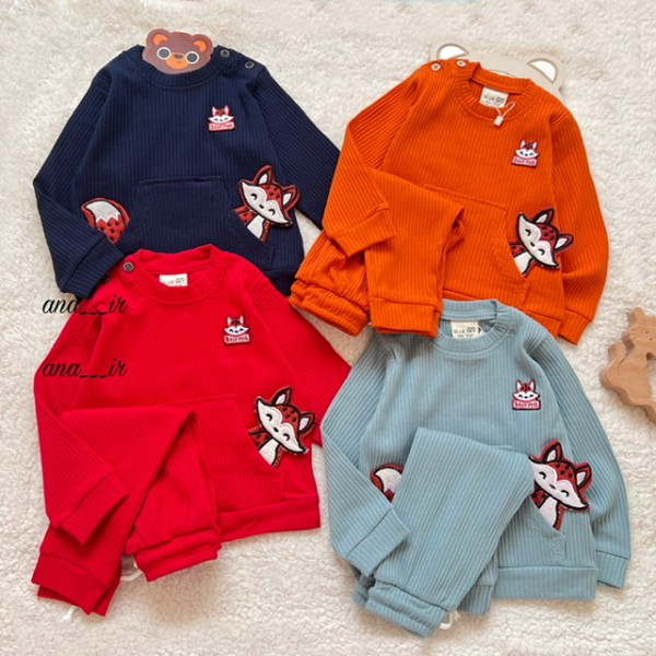 بلوز شلوار روباهی