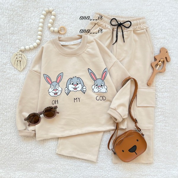 کراپ شلوار سه خرگوش