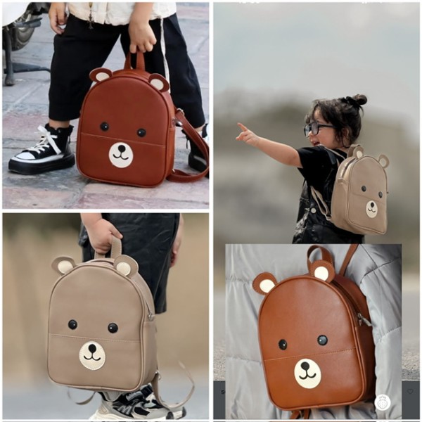 کوله پشتی خرس دورنگ