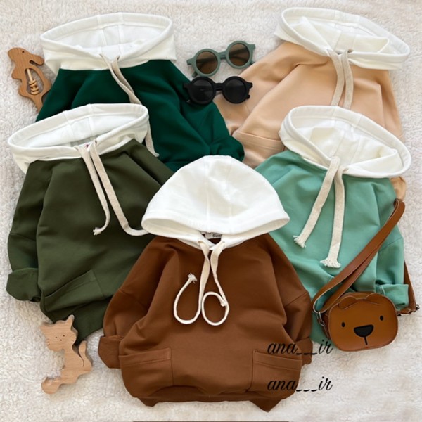 هودی شلوار کلاه سفید