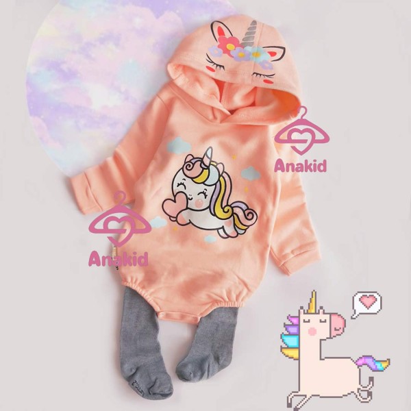 هودی زیردکمه دار تکشاخ