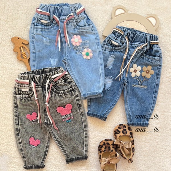 شلوار گلدوزی