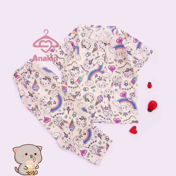 بلوز شلوار بستنی رنگی