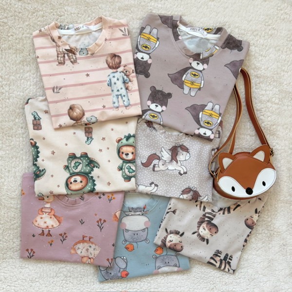 تیشرت شلوارک راحت الحلقوم