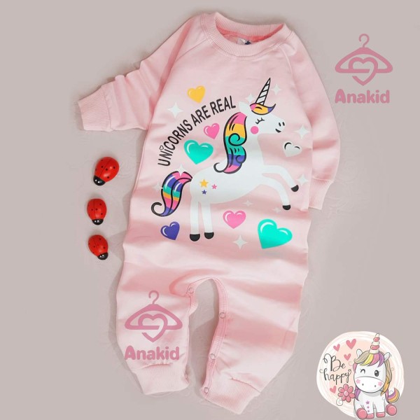 سرهمی یونیکورن صورتی