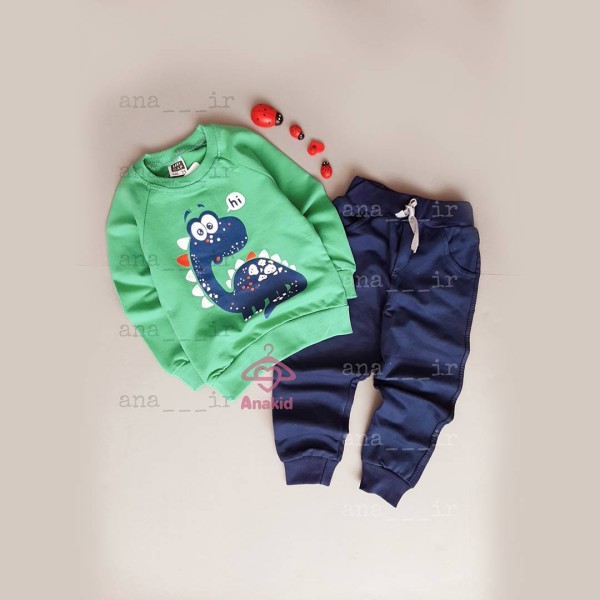 بلوز شلوار دایناسور hi