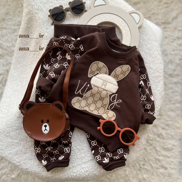 ست گوچی قهوه ای