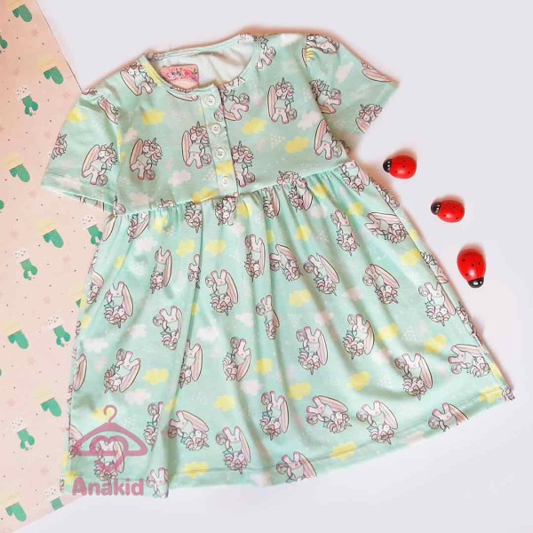 پیراهن سه دکمه سبز