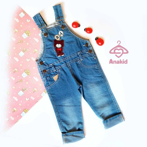 شلوار پیشبندی خرسی