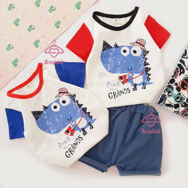 دو تیکه ی داینو آبی