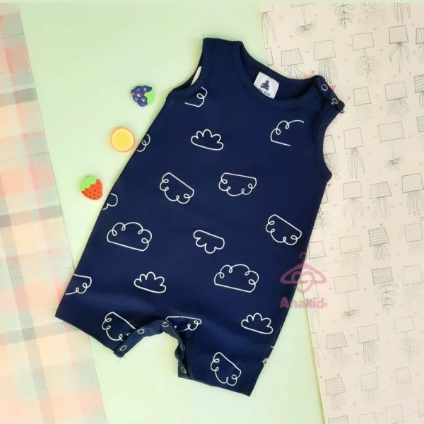 رامپر ابر سرمه ای