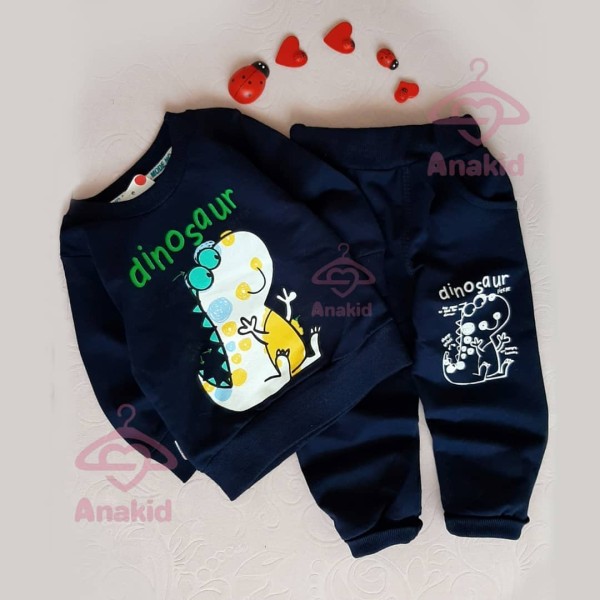 بلوز شلوار دایناسور کوچولو